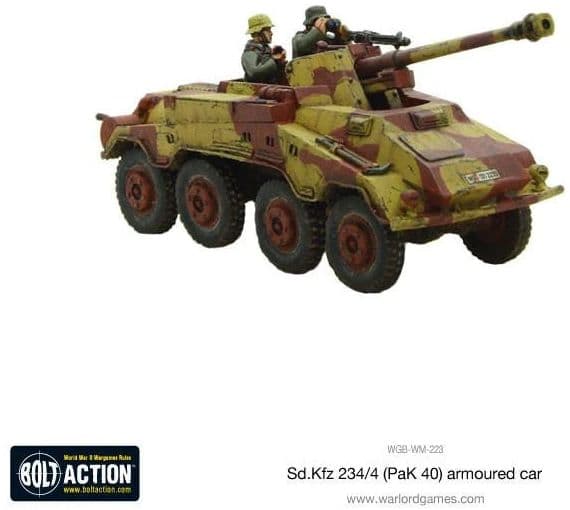 Sd.Kfz 234/4 (PaK 40) armoured car - Image 1