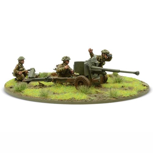 Bolt Action: British Army 6 Pounder ATG & Crew Blister - Image 1