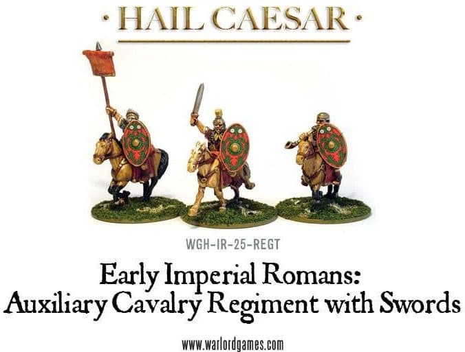 Early Imperial Romans: Auxiliary Cavalry Regiment with Swords