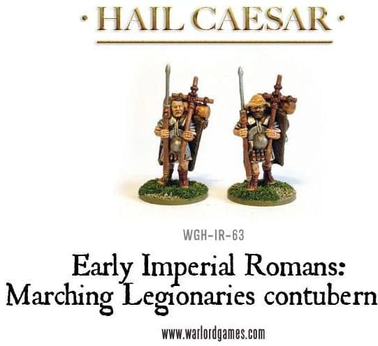 Early Imperial Romans: Marching Legionaries Contubernium pack