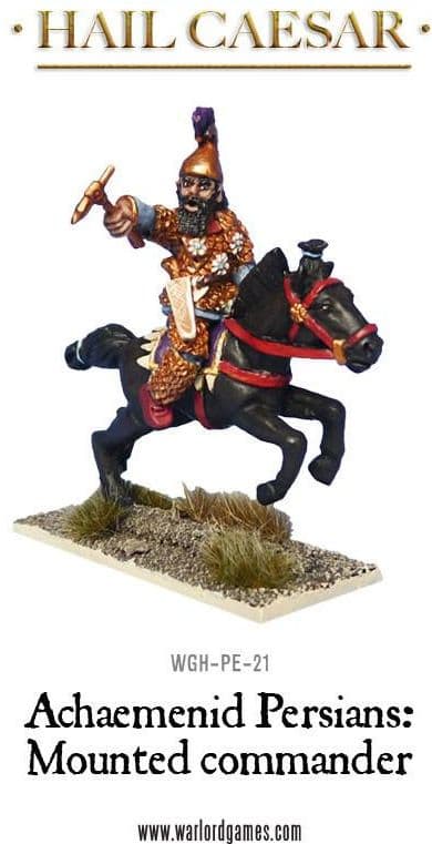 Achaemenid Persians: Mounted Persian commander