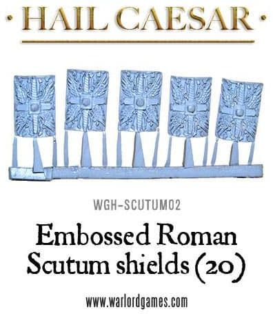 Embossed Roman Scutum shield pack (20) - Image 1