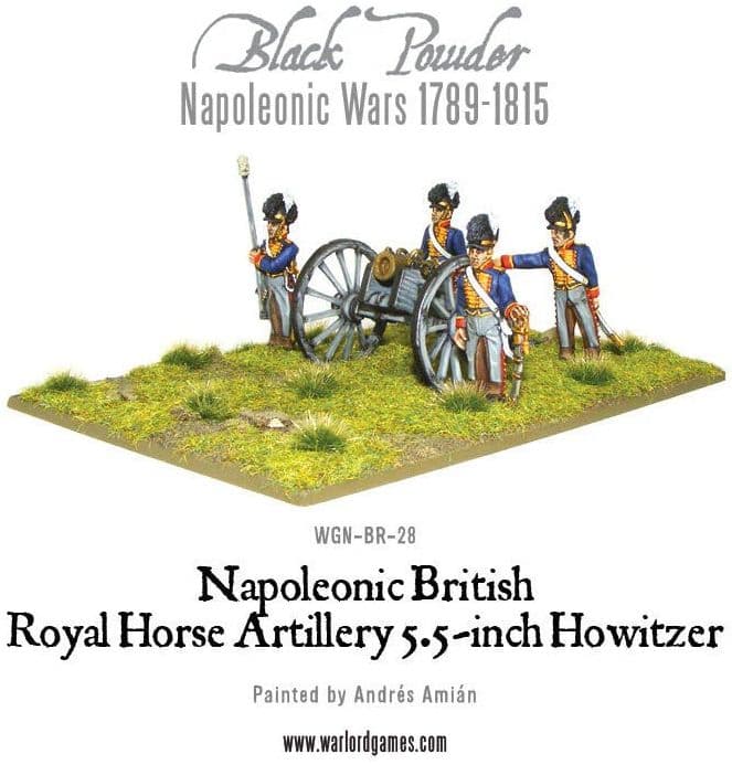 Napoleonic British Royal Horse Artillery 5.5-inch Howitzer - Image 1
