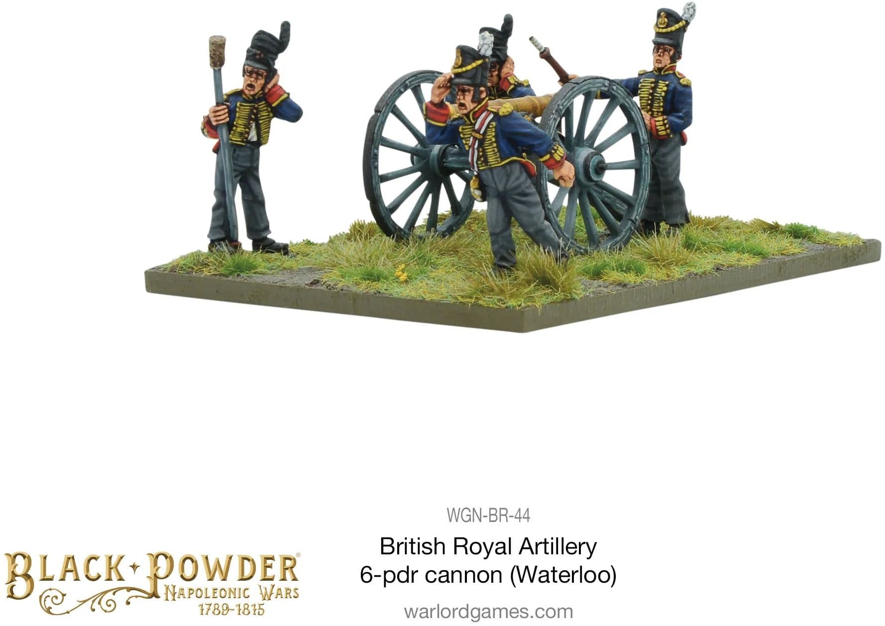 Napoleonic British Royal Artillery 6-pdr cannon (Waterloo Campaign) - Image 1