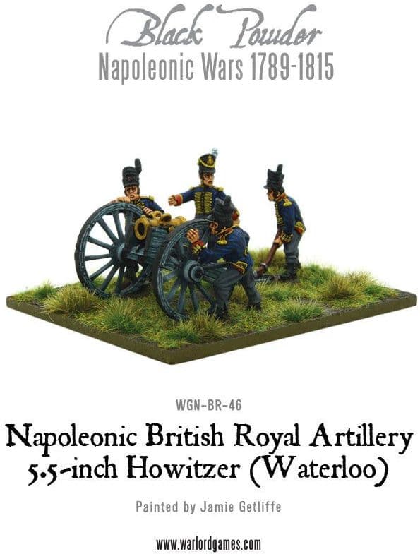 Napoleonic British Royal Artillery 5.5-inch Howitzer (Waterloo Campaign) - Image 1