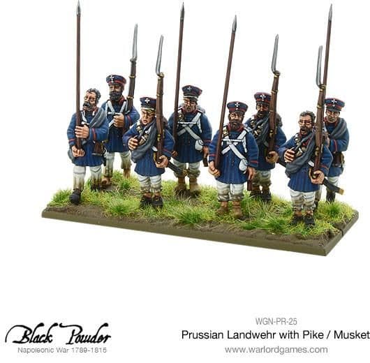 Napoleonic Wars: Prussian Landwehr with Pike / Musket 1789-1815 - Image 1
