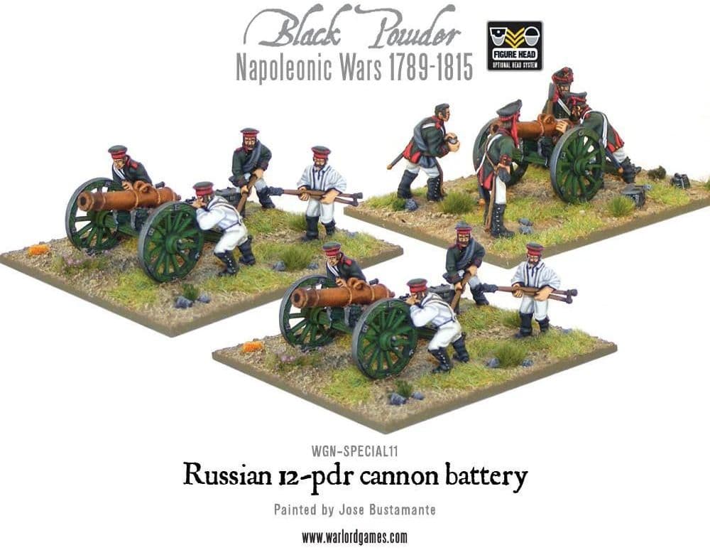 Napoleonic Russian 12-pdr battery - Image 1