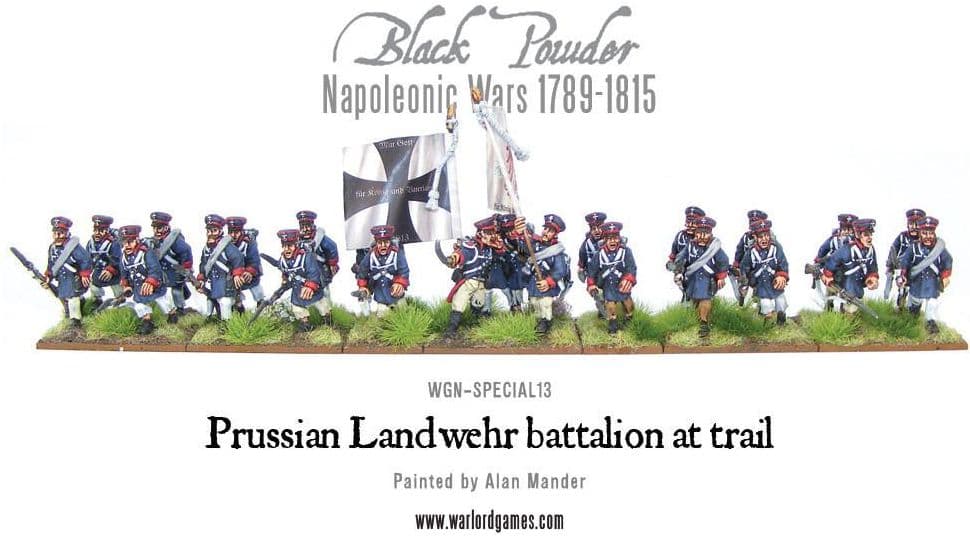 Napoleonic Prussian regiment at trail - Image 1