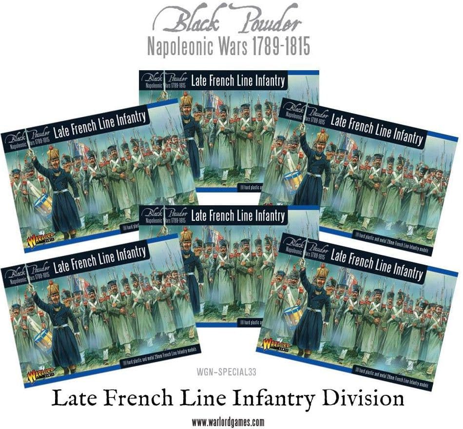Napoleonic Late French Line Infantry (1812-1815) Division - Image 1