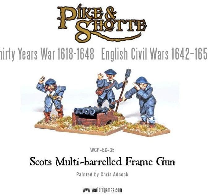 Scots Multi-barrelled Frame Gun - Image 1