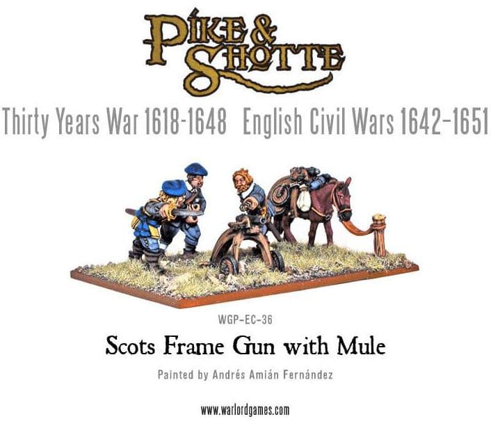 Scots Frame Gun with Mule - Image 1