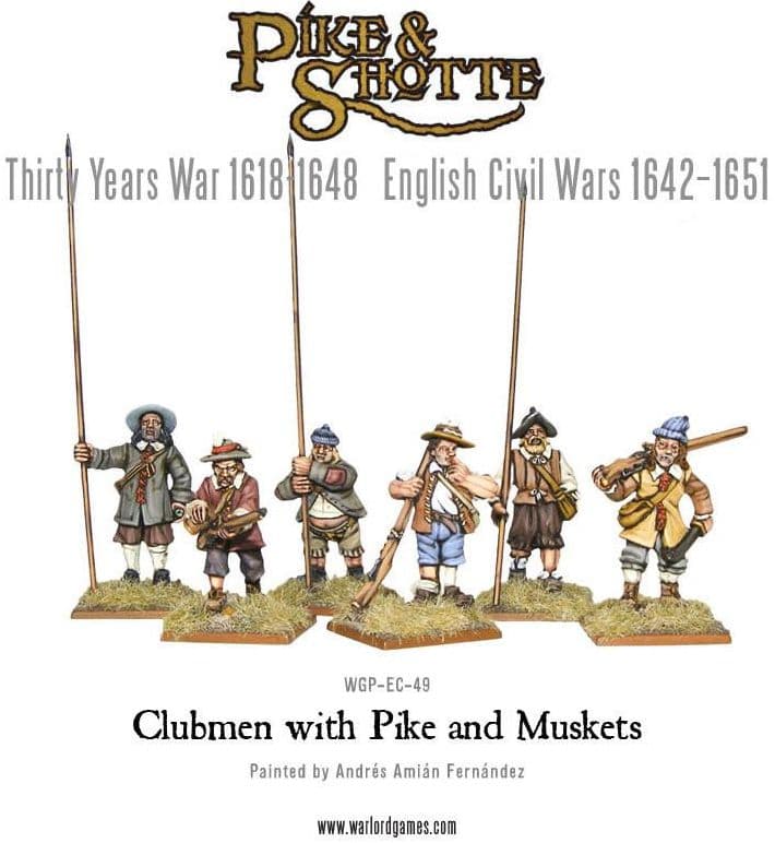 Clubmen with Pike and Muskets - Image 1