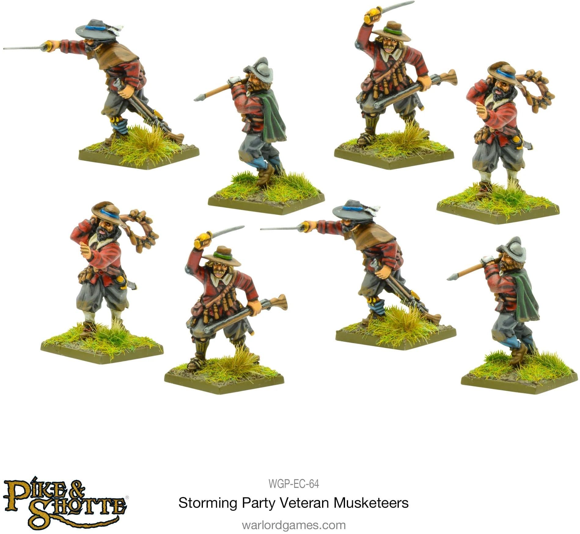 Pike & Shotte Storming Party Veteran Musketeers - Image 1