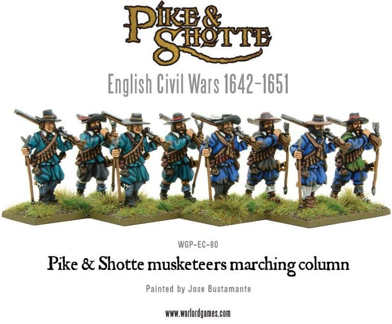 Pike & Shotte Musketeers Marching Column - Image 1