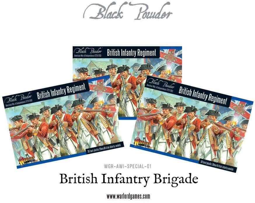 American War of Independence: British Infantry Brigade