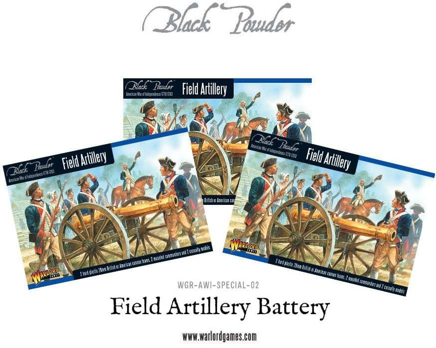 Field Artillery Battery and Army Commanders (Plastic Box x 3)