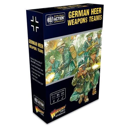 German Heer Weapons Teams