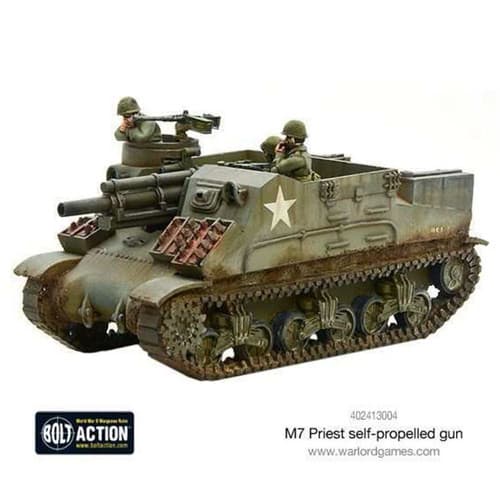 M7 Priest Self-propelled Gun