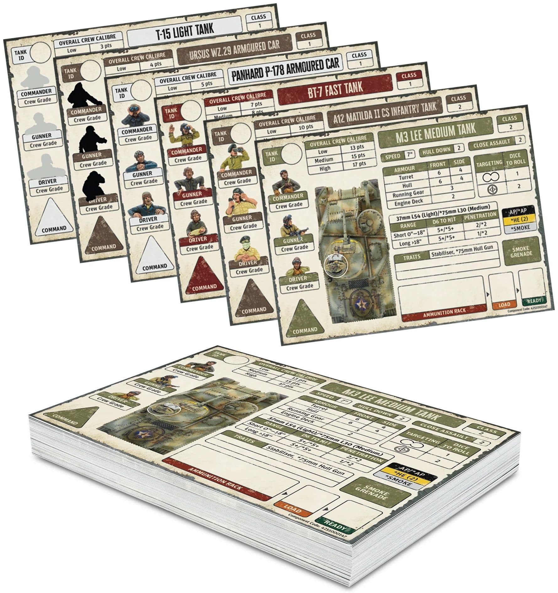 Achtung Panzer! Allies Card Pack