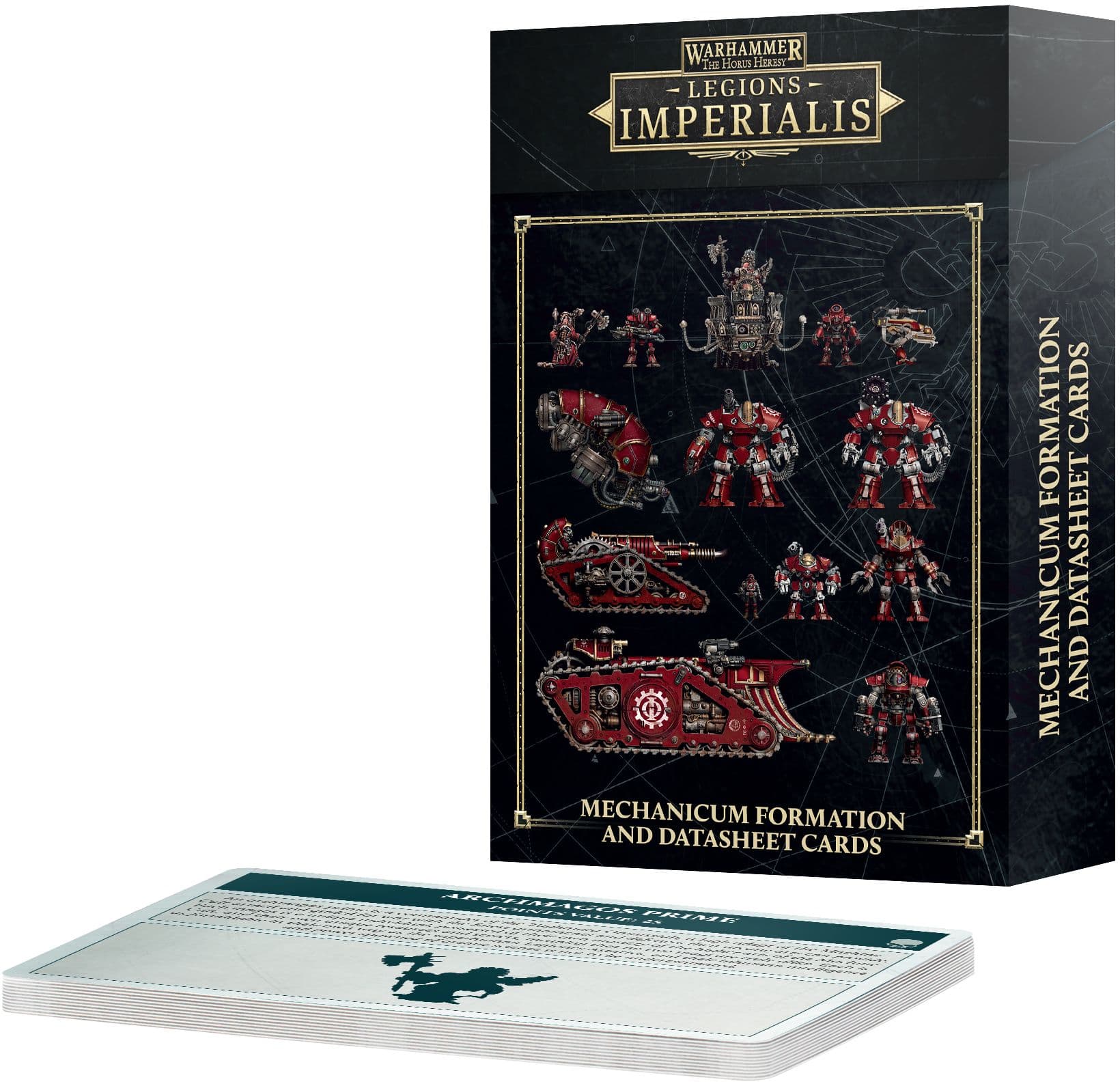 Mechanicum Formation and Datasheet Cards