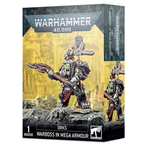 Ork Warboss in Mega Armor
