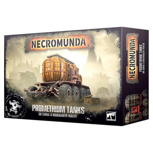 Promethium Tanks on Gargo-8 Trailer