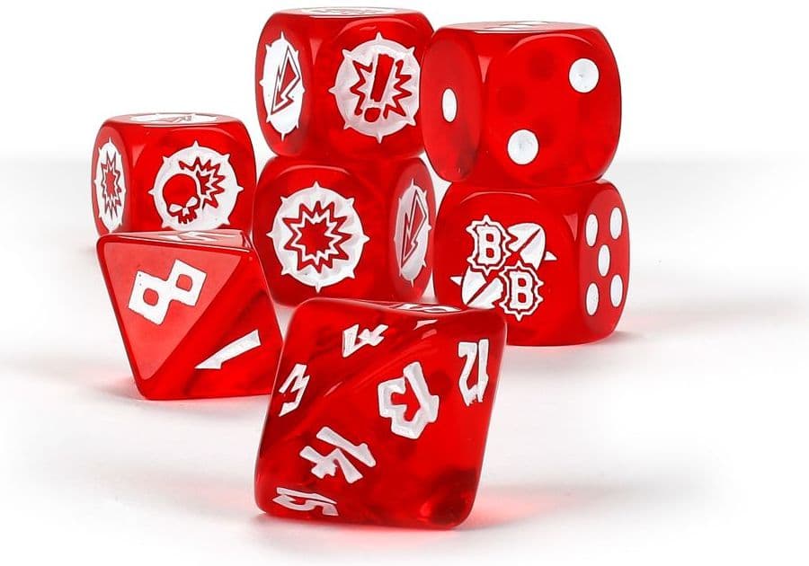 Blood Bowl Dice Set