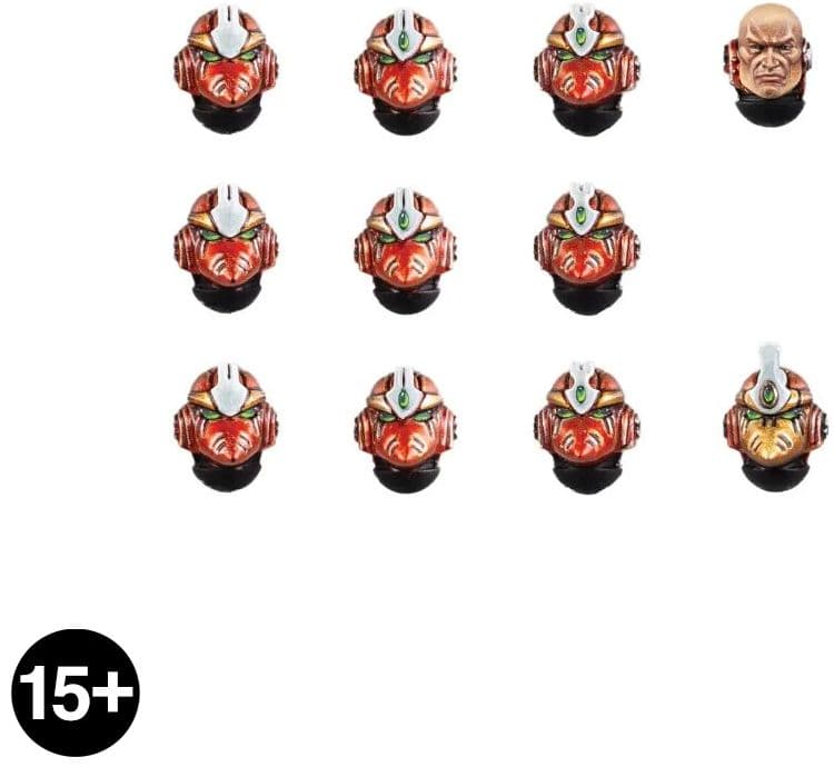 Thousand Sons MkVI Heads