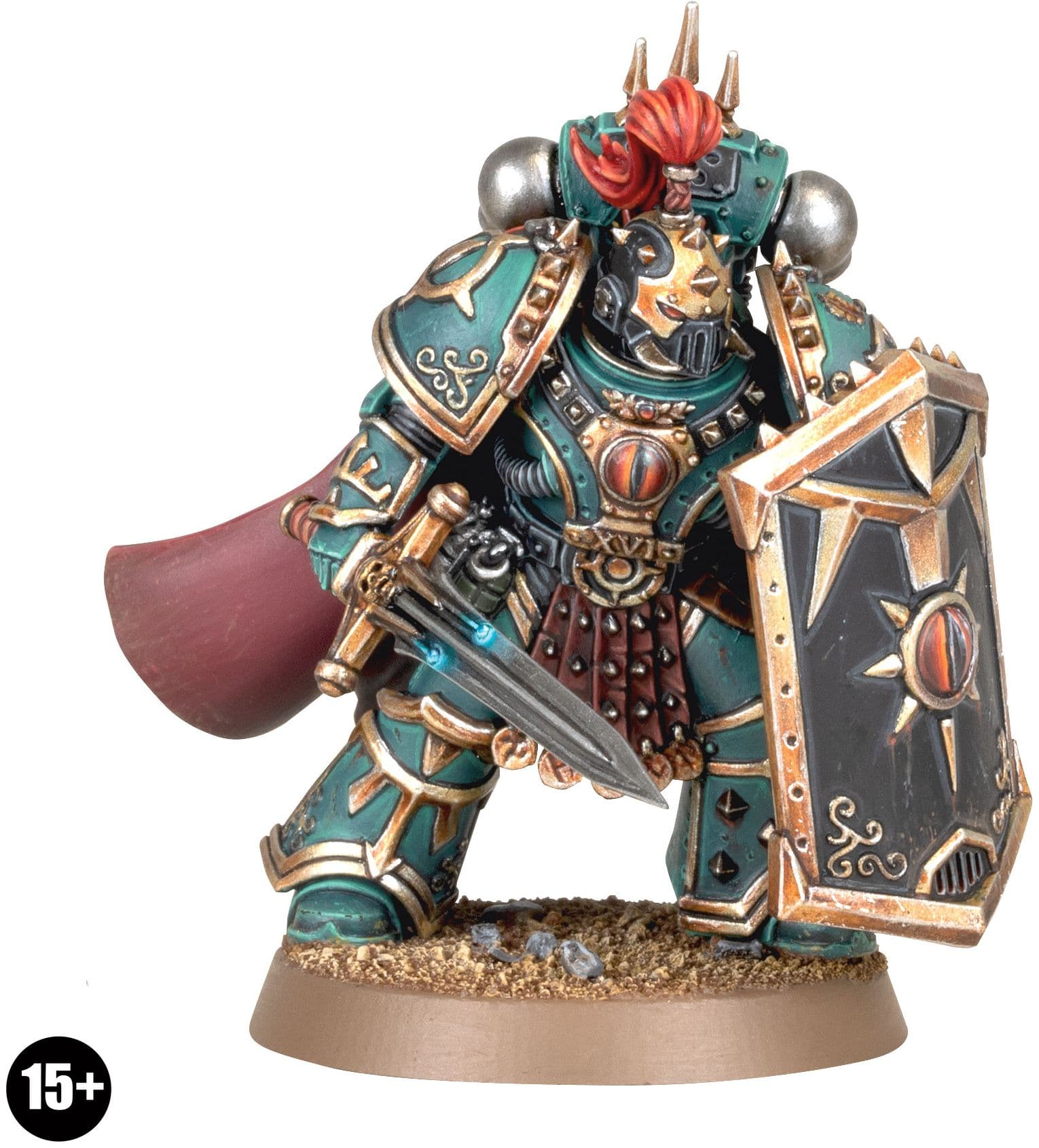 'Little' Horus Aximand - Captain of the 5th Company