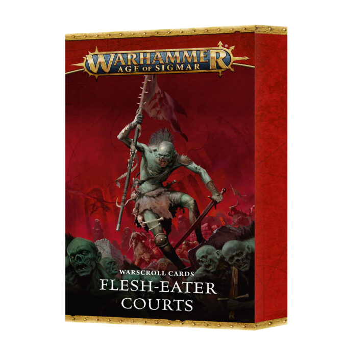 Age of Sigmar: Warscroll Cards Flesh eater Courts