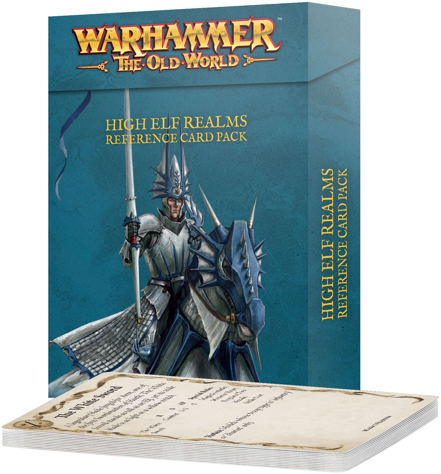 High Elf Realms Reference Card Pack